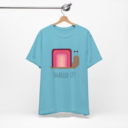 Snailed It!  Short Sleeve Tee