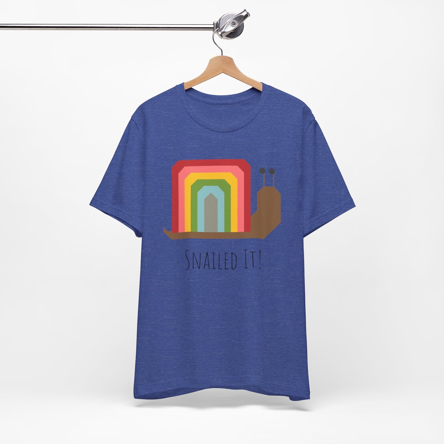 Rainbow Snailed It!  Short Sleeve Tee