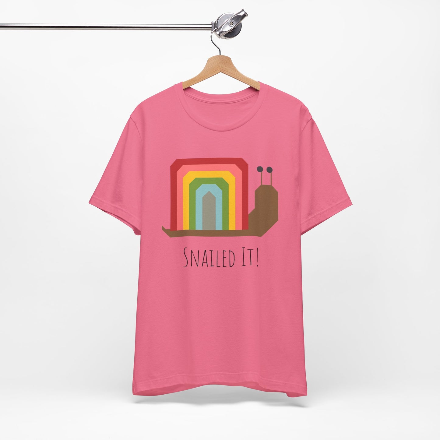 Rainbow Snailed It!  Short Sleeve Tee