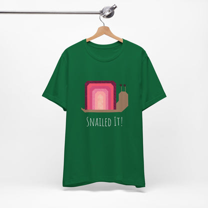 Snailed It!  Short Sleeve Tee