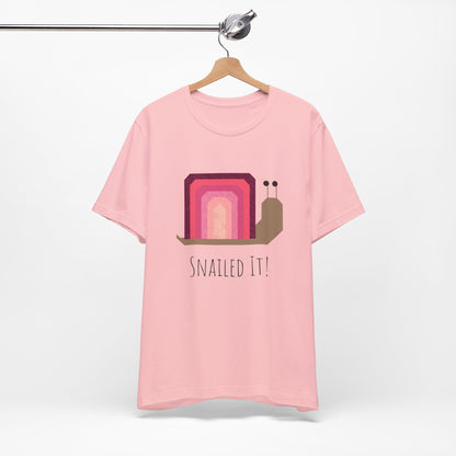 Snailed It!  Short Sleeve Tee