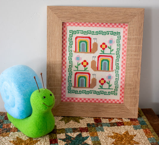 The Snail-Bow Cross Stitch Chart