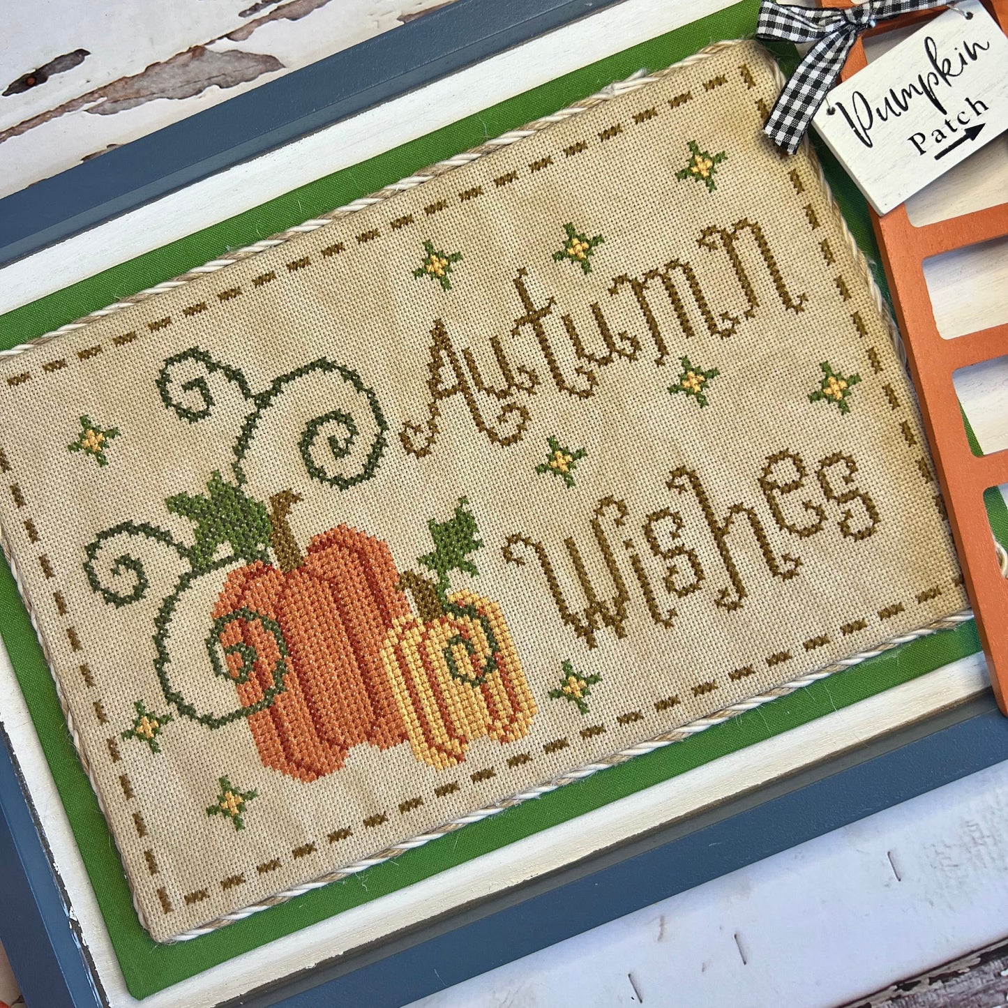 Autumn Wishes Cross Stitch Chart