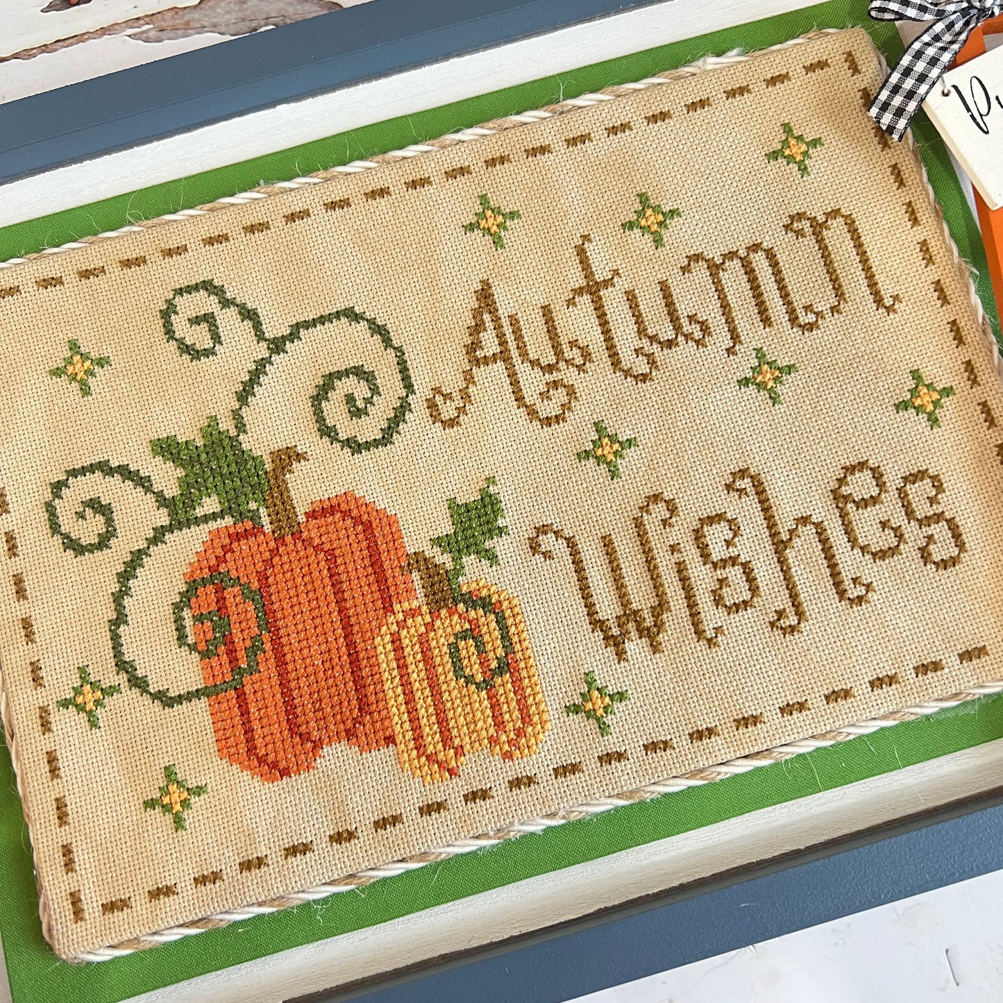 Autumn Wishes Cross Stitch Chart