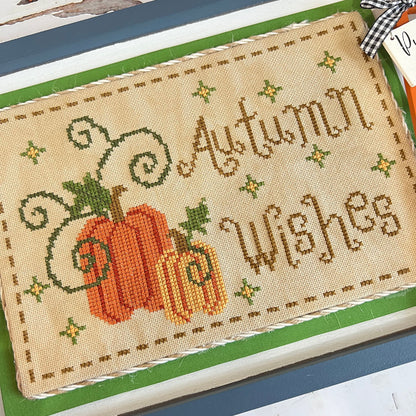 Autumn Wishes Cross Stitch Chart