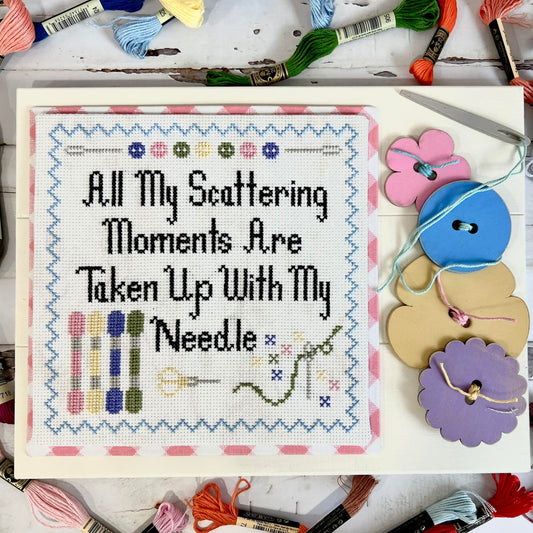 Scattering Moments Needlework Cross Stitch Chart